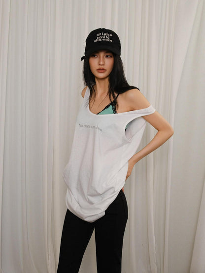 FU FRESH UP Mint Lace Spliced V-neck Layering Women&
