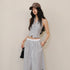 FU_FRESH_UP_Modern_Gentlewoman_Halter_Vest_Trousers_Set_V-neck_T-shirt_Long_Sleeve_MISSTT