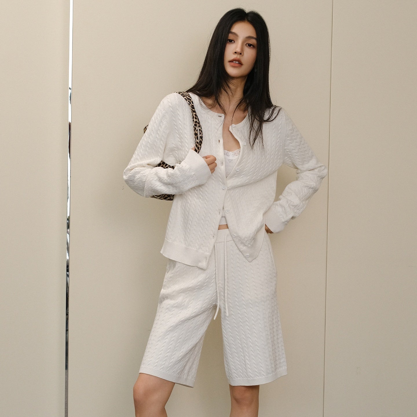 FU_FRESH_UP_Old_Money_Cable_Knit_Drawstring_Women&