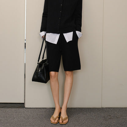 FU_FRESH_UP_Old_Money_Cable_Knit_Drawstring_Women&