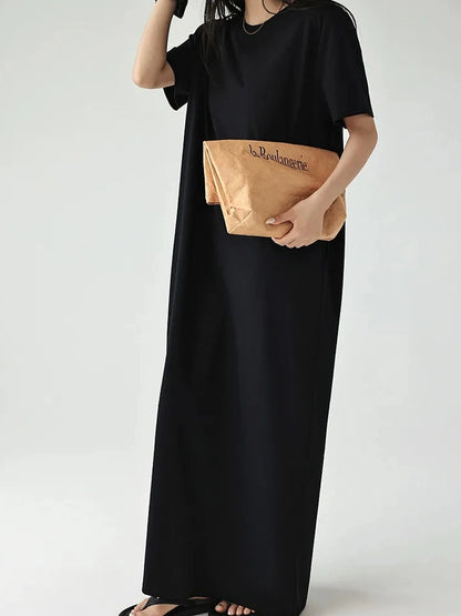 FU FRESH UP Oversized Drop Shoulder T-shirt Dress