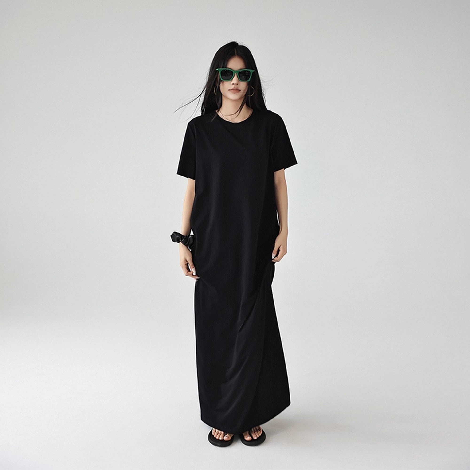 FU_FRESH_UP_Oversized_Drop_Shoulder_T-shirt_Dress_MISSTT