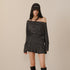 FU_FRESH_UP_Pleated_Striped_Knit_Asymmetric_Relaxed_Women&