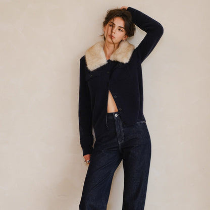 FU_FRESH_UP_Plush_Tencel_Wool_Detachable_Collar_Cardigan_MISSTT