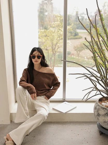 FU FRESH UP Premium Corduroy Slim Fit High Waisted Wide Leg Pants