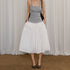 FU_FRESH_UP_Puff_Micro_Pleated_Lace_Trim_Elastic_Waist_Women&