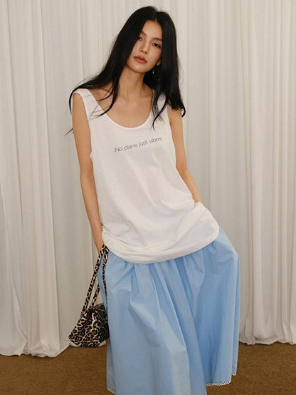 FU FRESH UP Puff Micro Pleated Lace Trim Elastic Waist Women&
