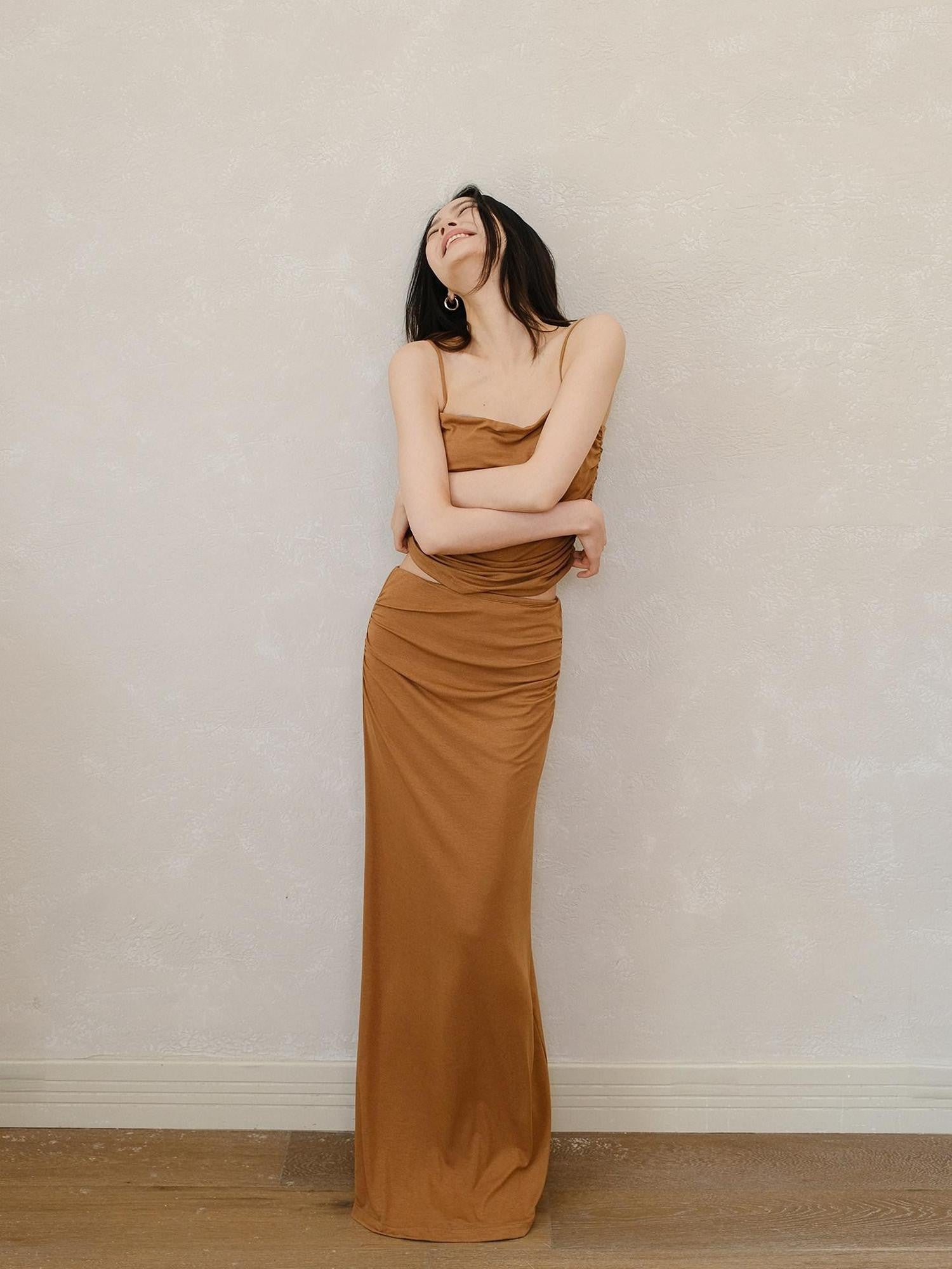 FU FRESH UP Relaxed Pleated Slim Women&