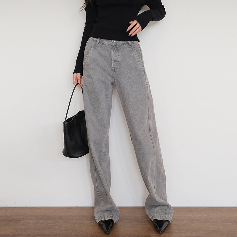 FU_FRESH_UP_Retro_Waterwash_High_Waist_Loose_Women&