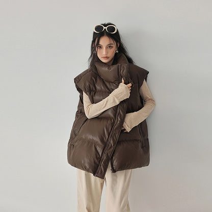 FU_FRESH_UP_Sheepskin_Texture_Stand_Collar_90_White_Duck_Women&