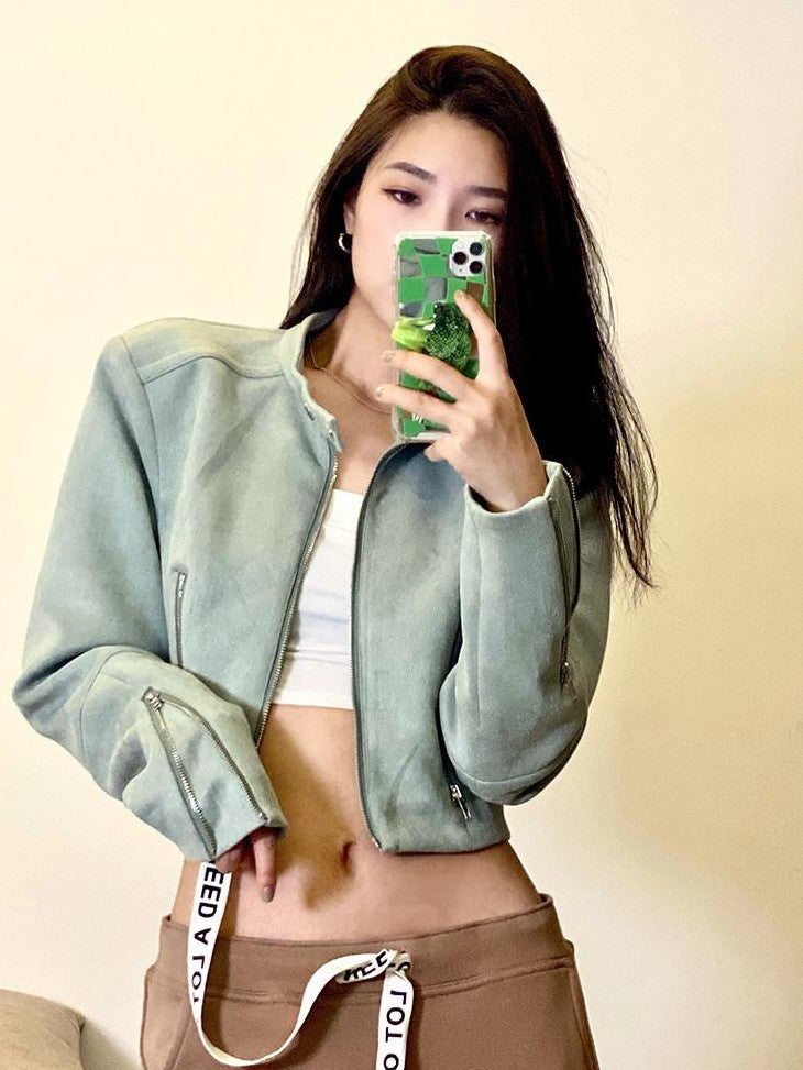 FU FRESH UP Short Cropped Slim Fitted Women&