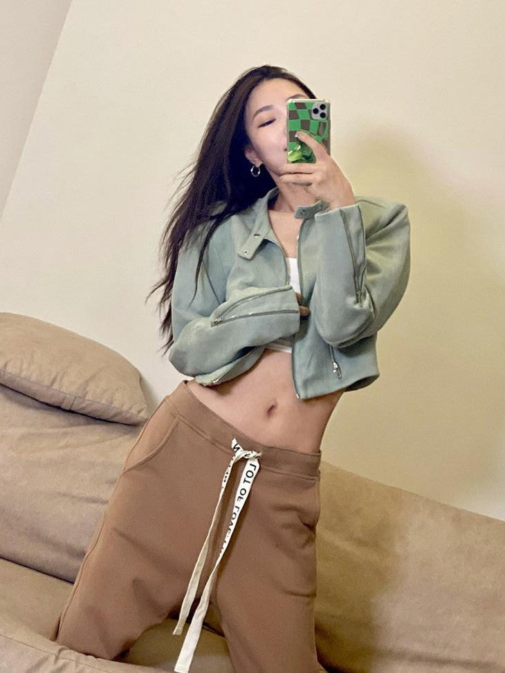 FU FRESH UP Short Cropped Slim Fitted Women&