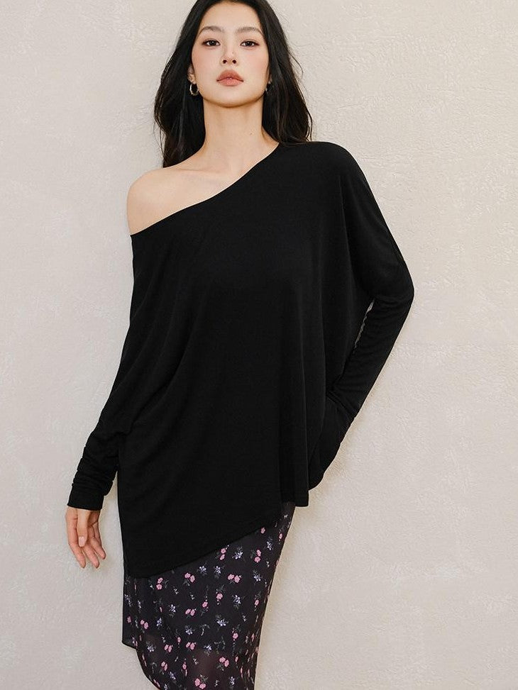 FU FRESH UP Slanted Shoulder 3D Cut Relaxed Women&