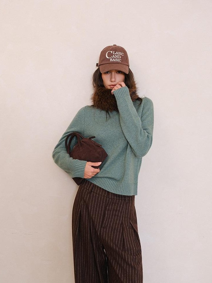 FU FRESH UP Soft Crewneck Vintage Coin Motif Women&