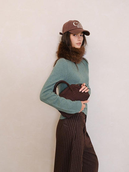 FU FRESH UP Soft Crewneck Vintage Coin Motif Women&
