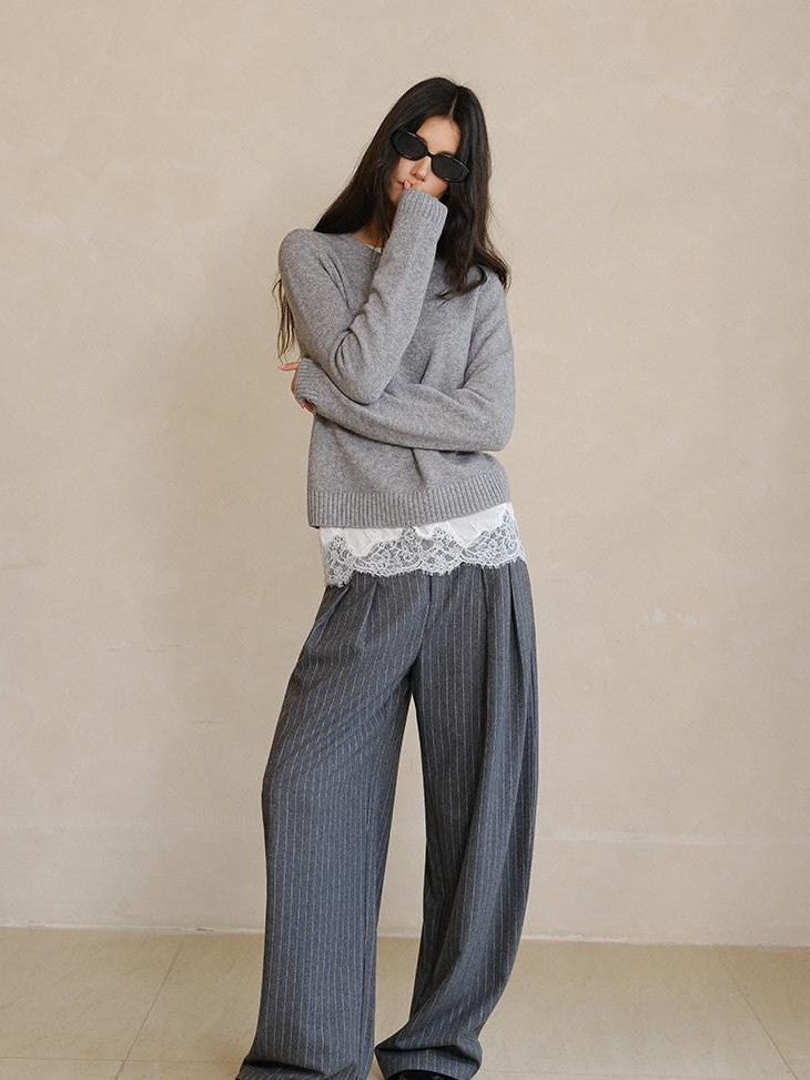 FU FRESH UP Soft Crewneck Vintage Coin Motif Women&