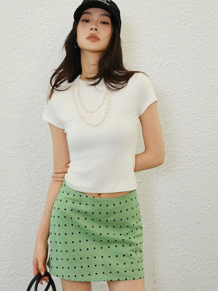 FU FRESH UP Soft Drape High Waist Straight Women&