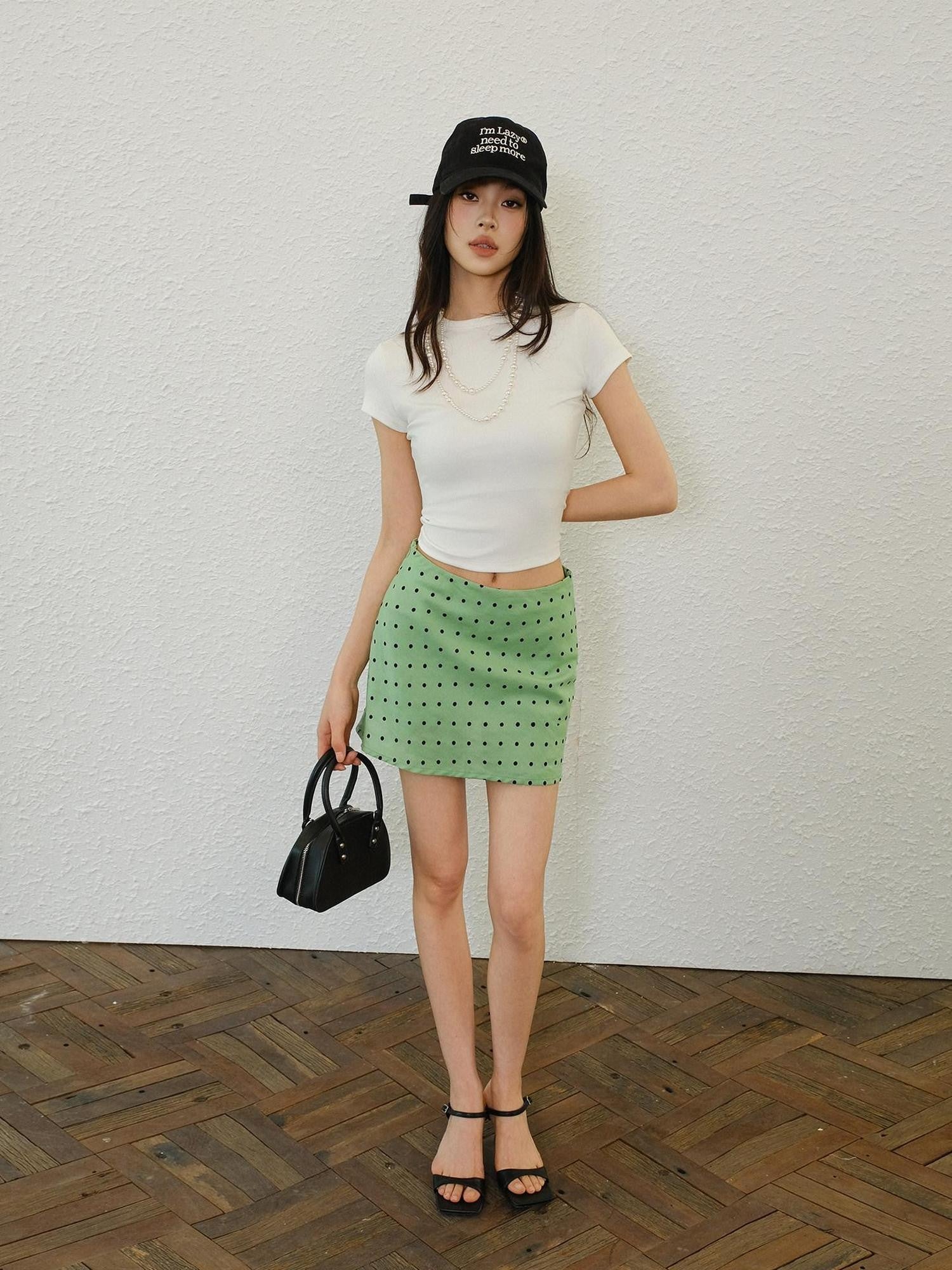 FU FRESH UP Soft Drape High Waist Straight Women&