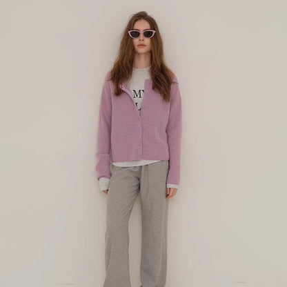 FU_FRESH_UP_Soft_Raccoon_Wool_Blend_Cardigan_V-neck_Long_Sleeve_MISSTT