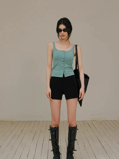Summer Dopamine U Neck Knit Camisole