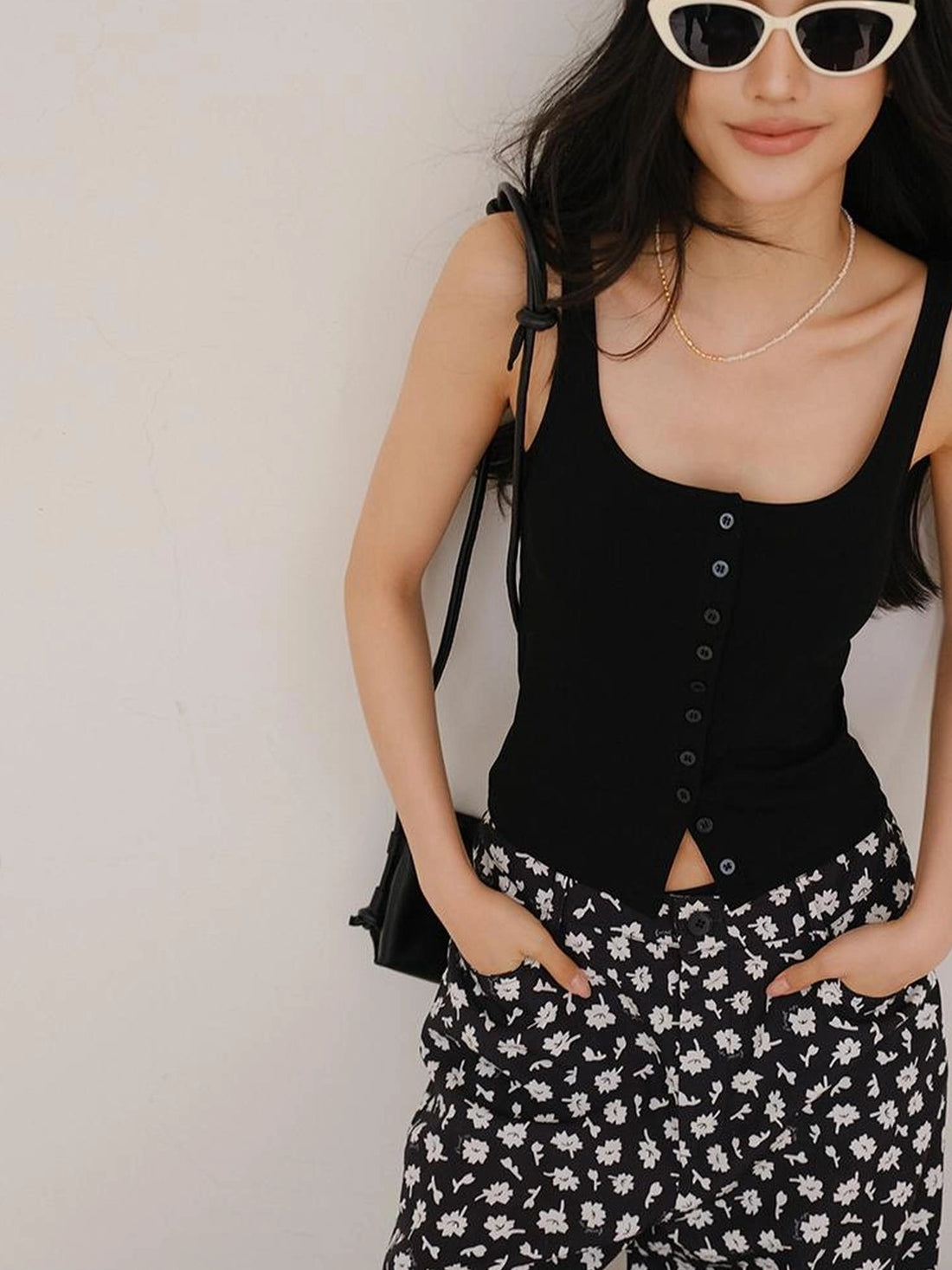 Summer Dopamine U Neck Knit Camisole