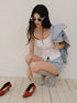 FU FRESH UP Summer Dopamine U Neck Knit Camisole