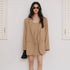 FU_FRESH_UP_Textured_Linen_Blend_Waistcoat_Dress_Blazer_Set_MISSTT