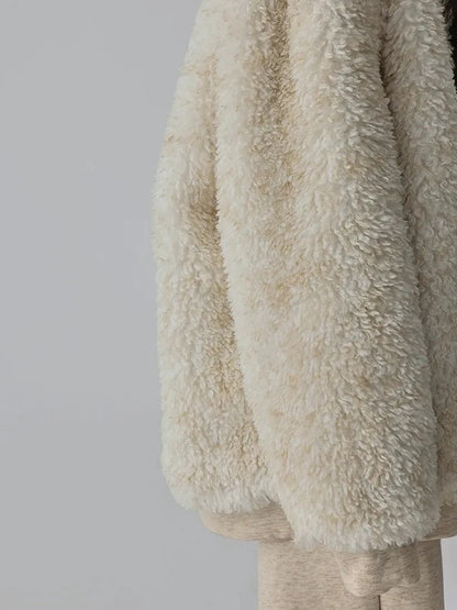 FU FRESH UP Two Way Plush Fleece Hoodie And Jogger Set