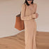 FU_FRESH_UP_V-neck_Long_Rayleece_Knit_Cardigan_Set_MISSTT