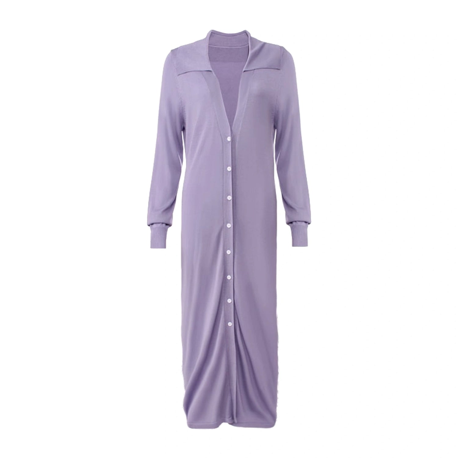 FU_FRESH_UP_V-neck_Long_Rayleece_Knit_Cardigan_Set_MISSTT
