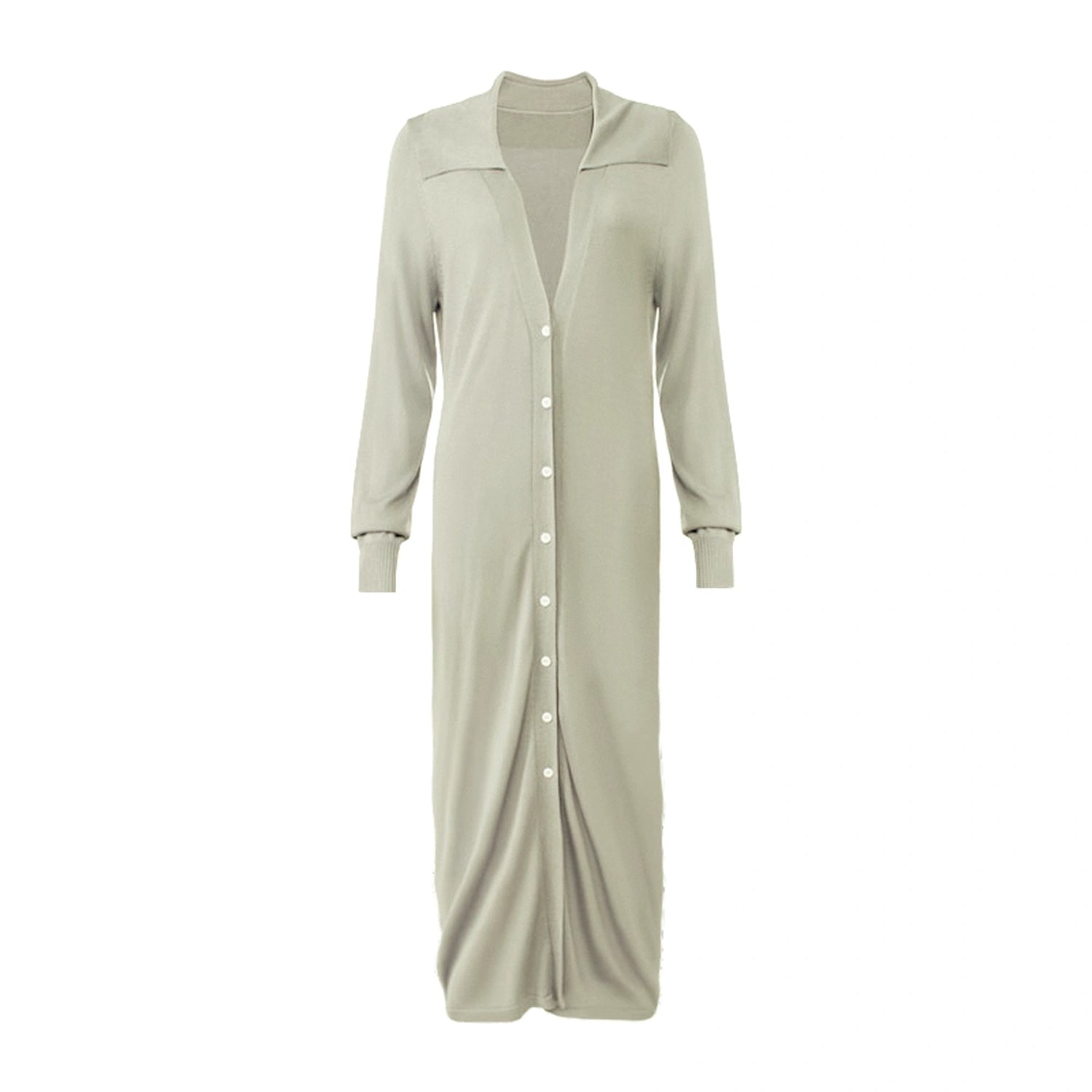 FU_FRESH_UP_V-neck_Long_Rayleece_Knit_Cardigan_Set_MISSTT