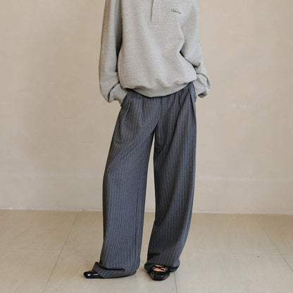 FU_FRESH_UP_Vertical_Stripe_Pressed_Pleat_Tapered_Women&