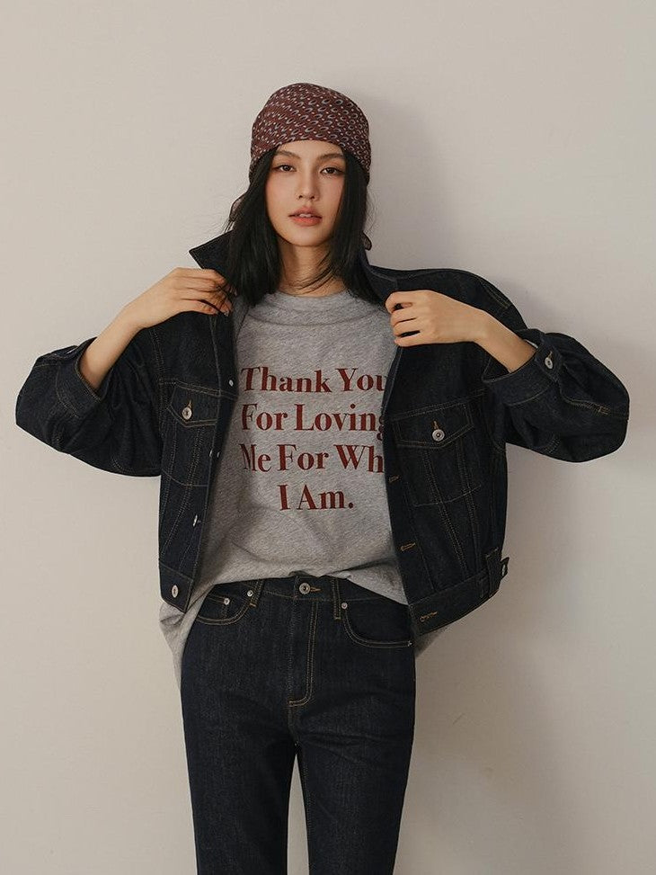 FU FRESH UP Vintage Washed Boxy Short Multi Pocket Raglan Women&