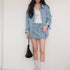 FU_FRESH_UP_Vintage_Washed_Denim_Jacket_Mini_Skirt_Set_MISSTT