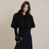 FU_FRESH_UP_Warm_Faux_Lambswool_Stand_Collar_Cape_Women&