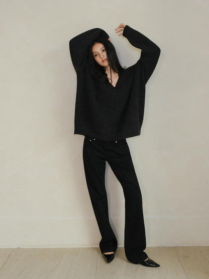 FU FRESH UP Washed Solid Pocket Low Waist Slim Fit Women&