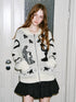 DIDDI MODA Fair Isle Classic Print Cardigan