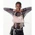 2th Desire Deconstructed Punk Studded Fringe Crossbody Bag Vintage Style