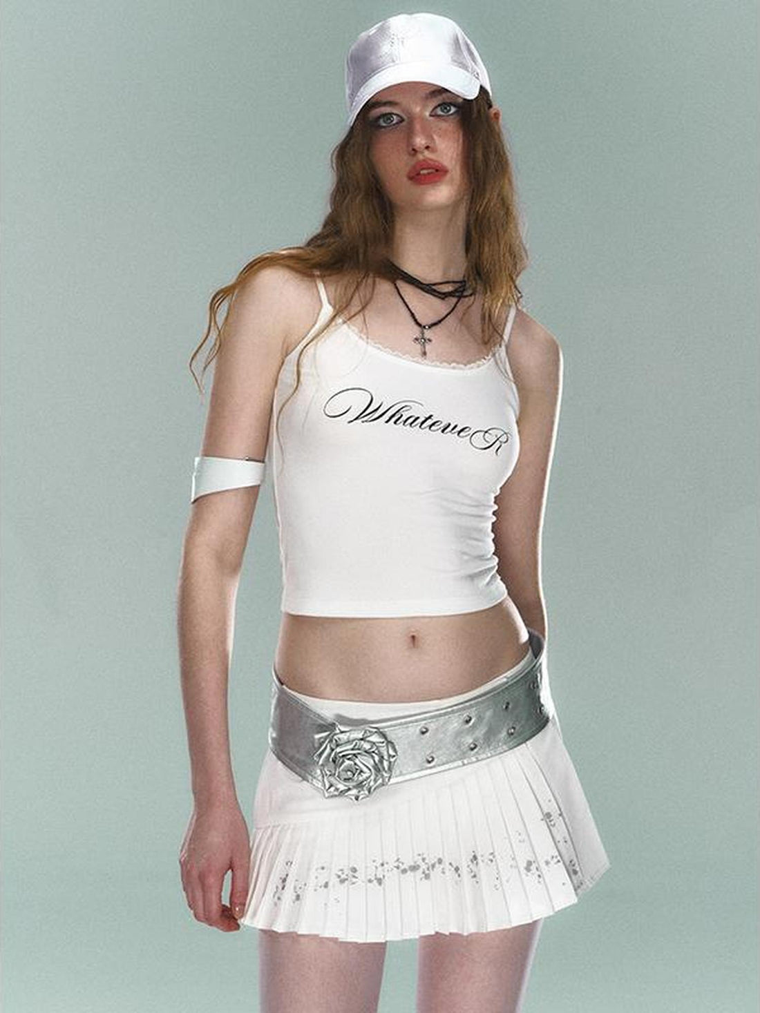 STRIKE A POSE Fashionable Pu Leather Flower Belt For Stylish Women Belts