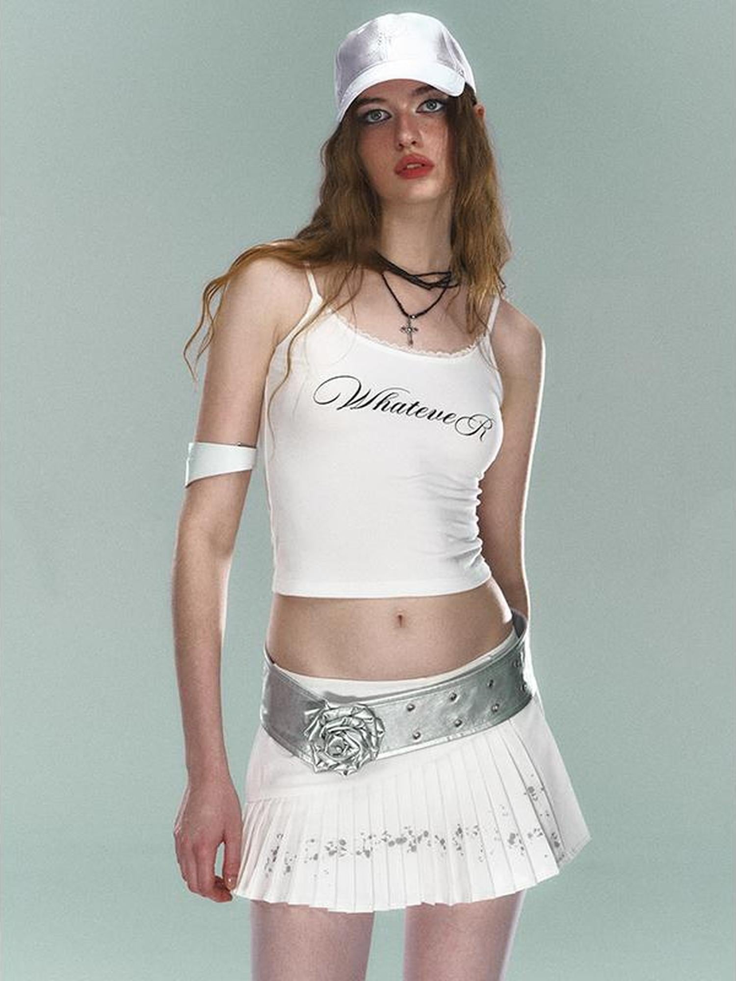 STRIKE A POSE Fashionable Pu Leather Flower Belt For Stylish Women Belts