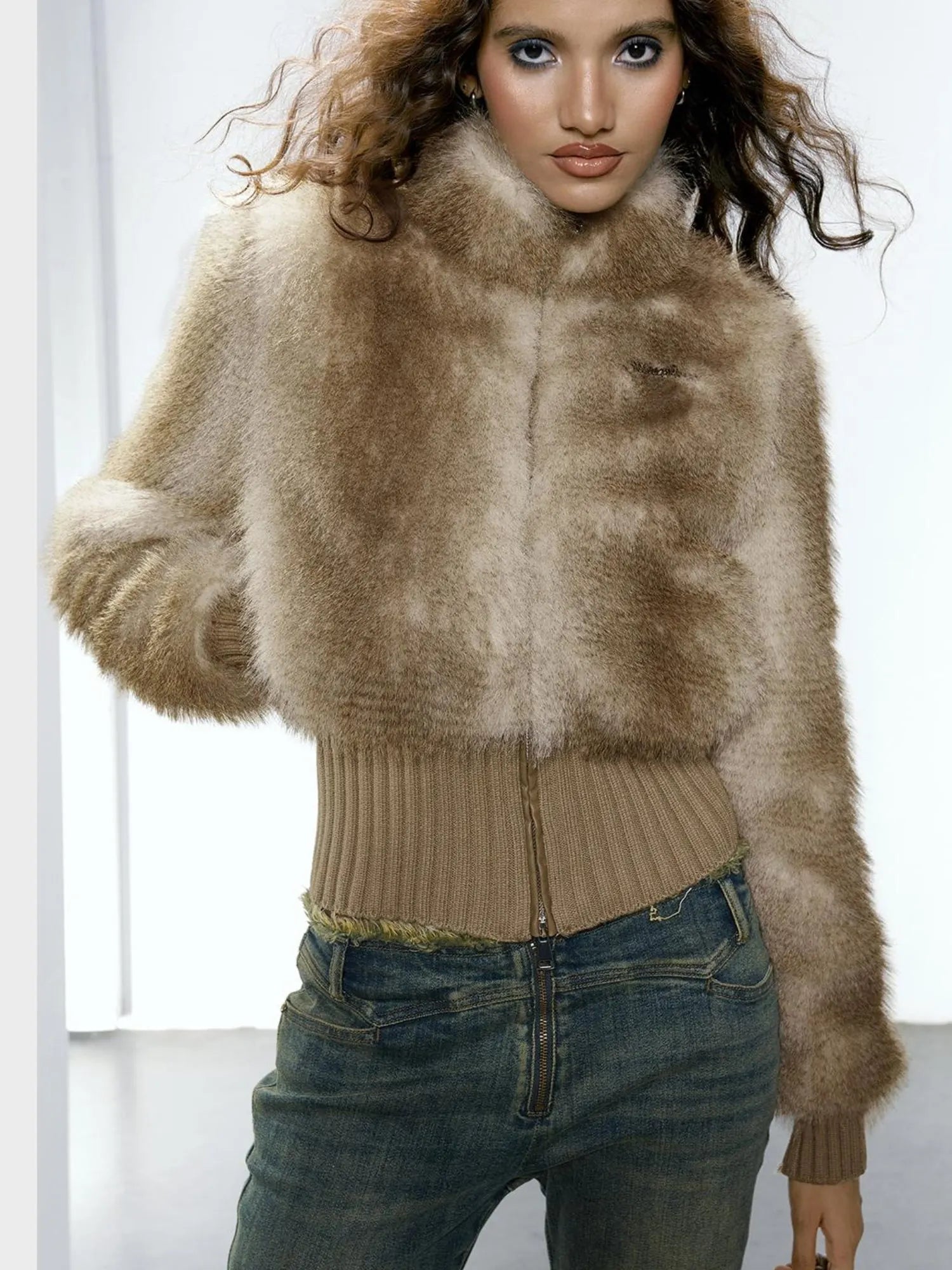 Faux Fur Coat Women&