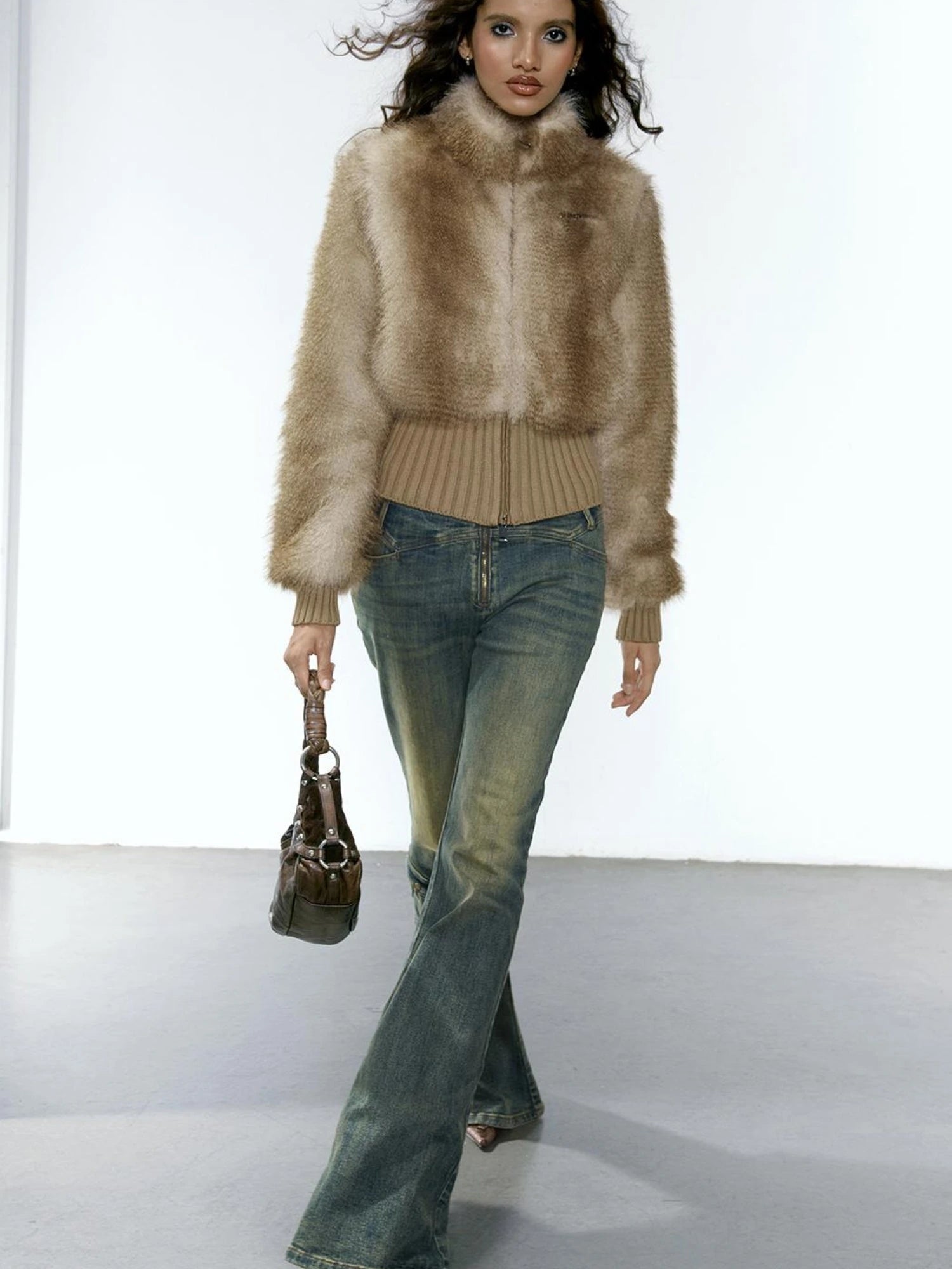 Faux Fur Coat Women&