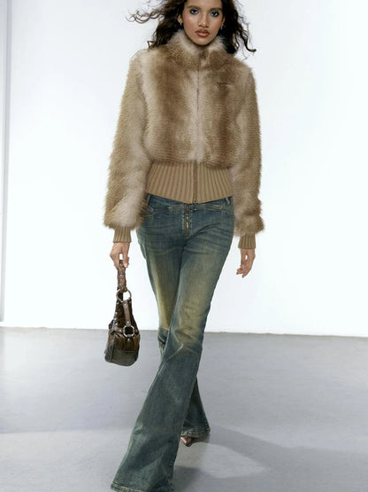 Faux Fur Coat Women&