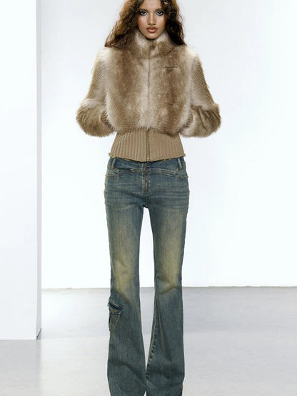 Faux Fur Coat Women&