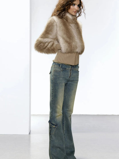 Faux Fur Coat Women&