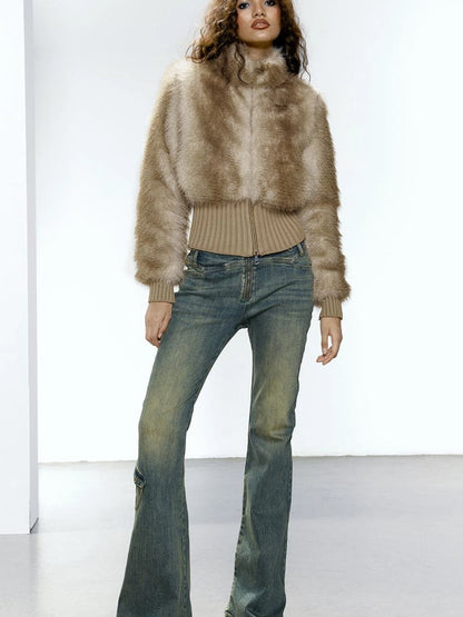 Faux Fur Coat Women&