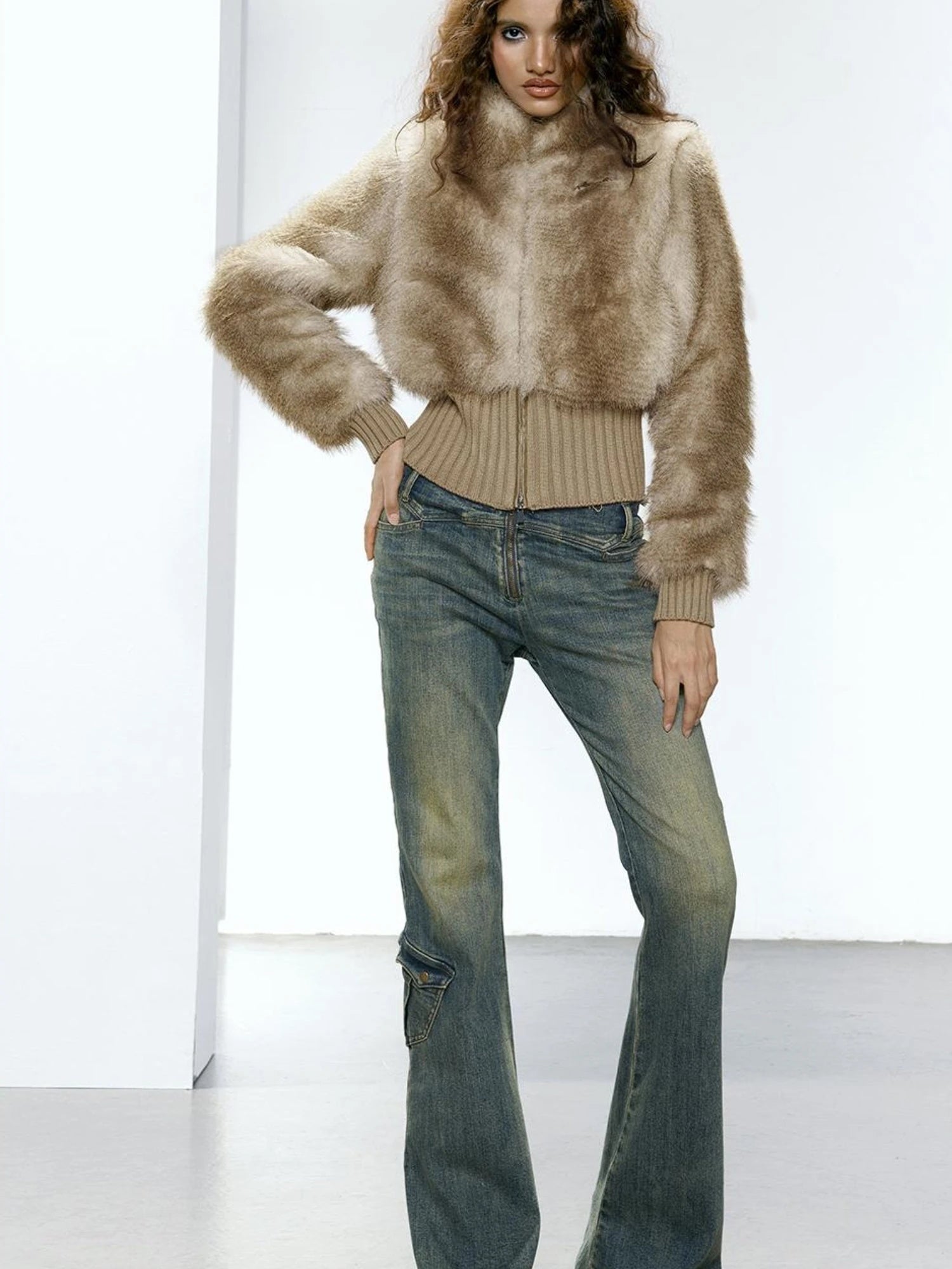 Faux Fur Coat Women&