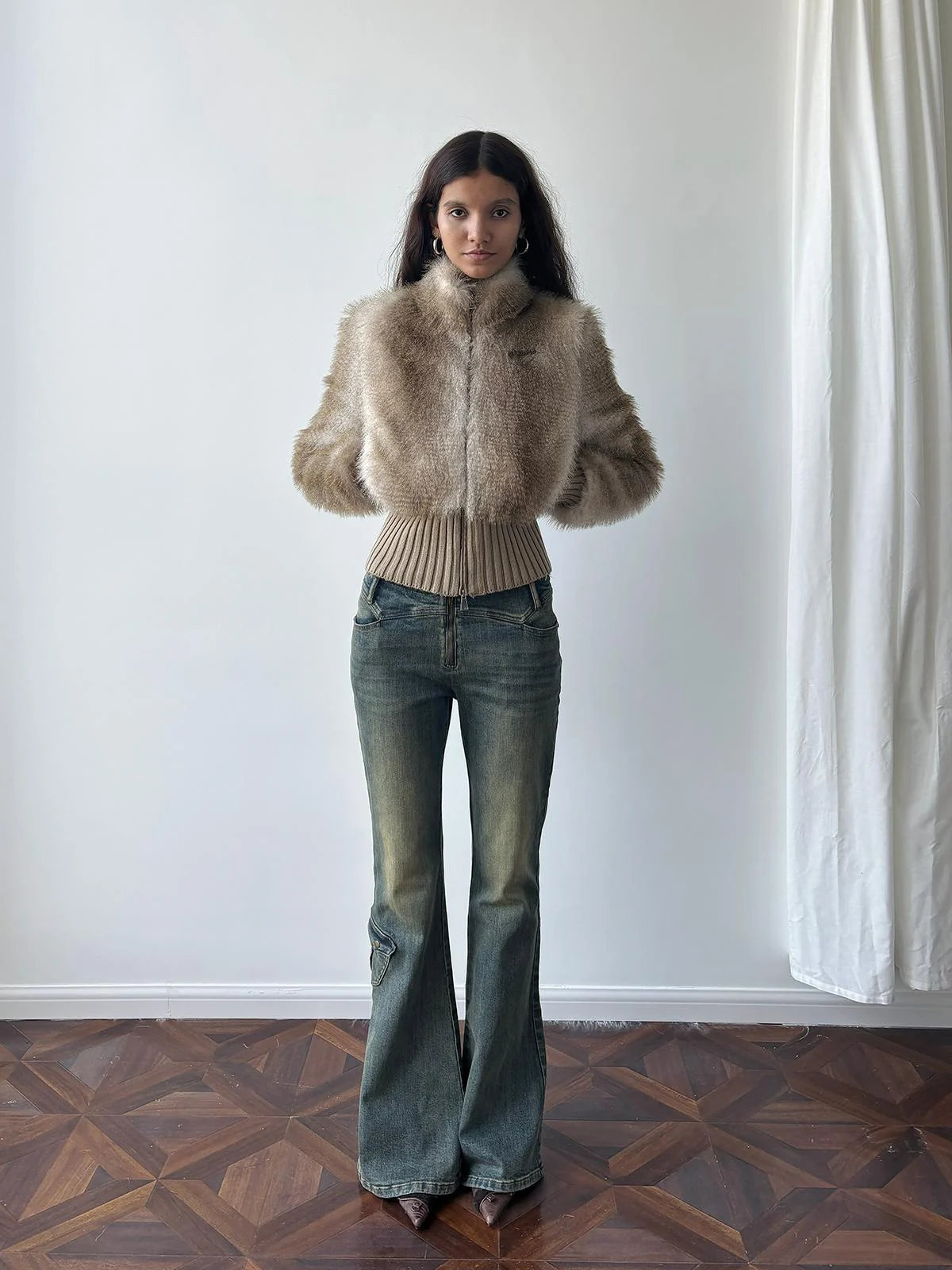Faux Fur Coat Women&