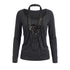 FayChui_Beaded_Faux_Layer_Lyocell_Loose_Fit_Women&