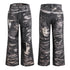FayChui  Deconstructed Digital Print Denim Pants